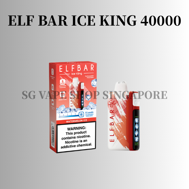 ELF BAR Ice King 40000 Puffs Disposable Vape | SG Vape Shop Singapore  Vape  Singapore SG Vape