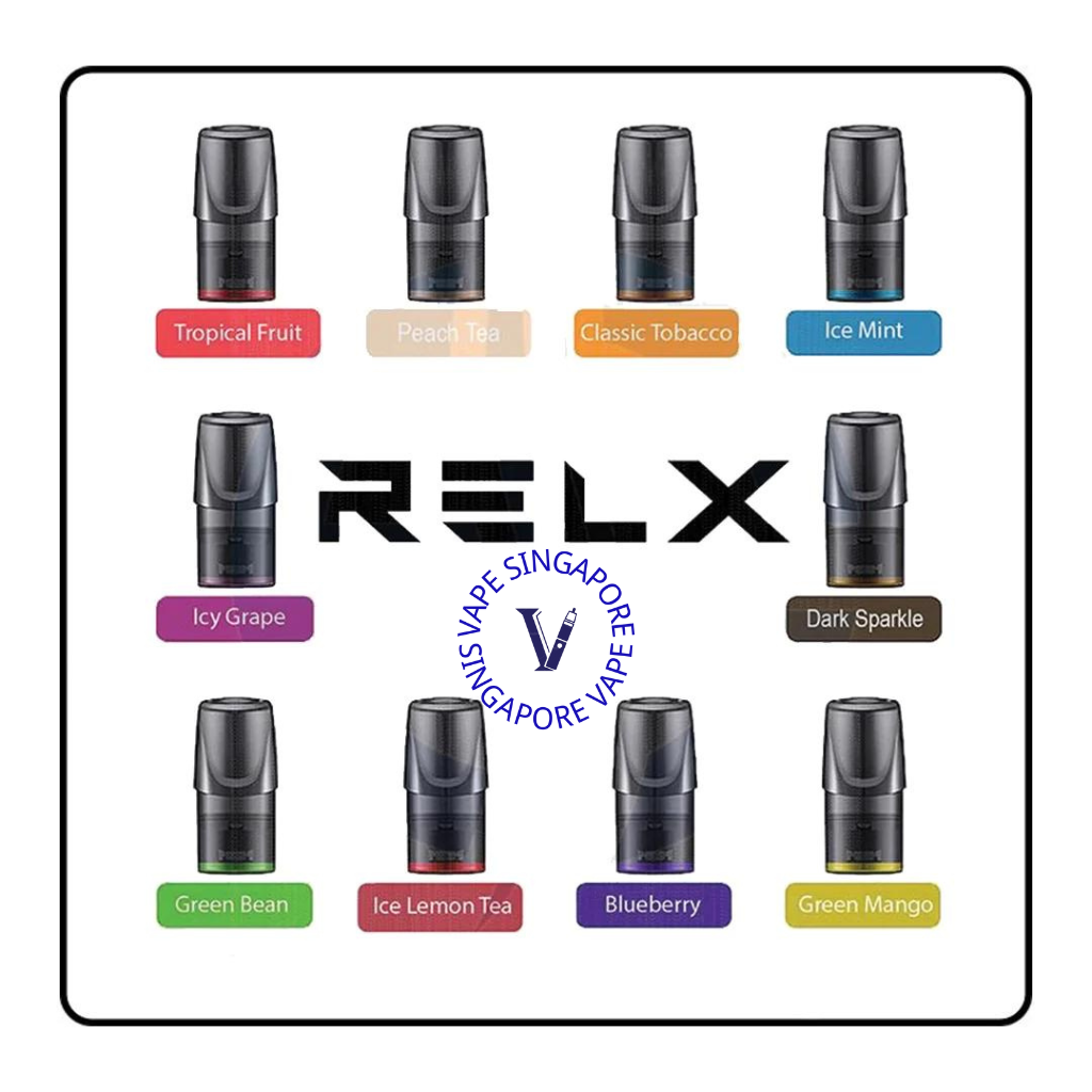 Relx Classic Pod (3pcs 1.6ml, 3% / 5%) | SG Vape Shop Singapore Vape Singapore SG Vape Relx Classic Pod (3pcs 1.6ml, 3% / 5%) | SG Vape Shop Singapore Vape Singapore SG Vape