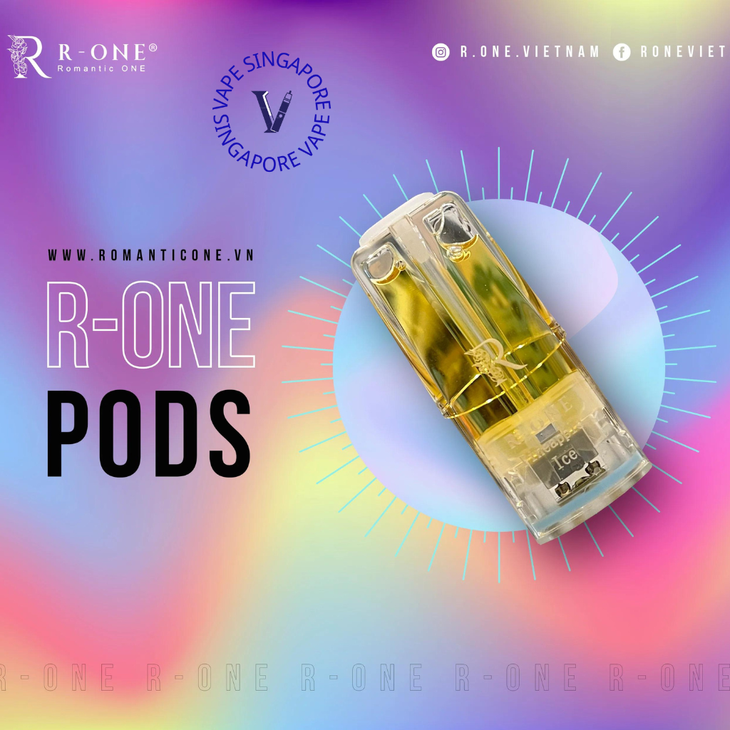 R-One Pod (3pcs 2ml, 3% Nicotine) | SG Vape Shop Singapore Vape Singapore SG Vape R-One Pod (3pcs 2ml, 3% Nicotine) | SG Vape Shop Singapore Vape Singapore SG Vape