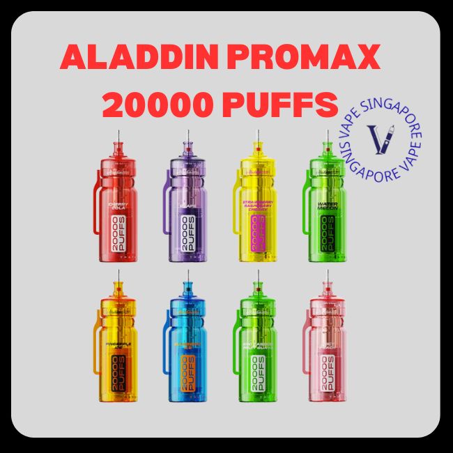 Aladdin Promax 20000 Puffs Singapore