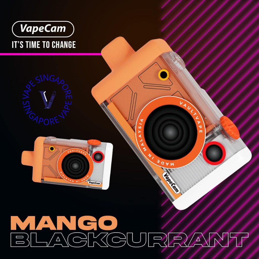 Vape Cam 12000 Puff (Cartridge) - Vape Singapore SG Vape